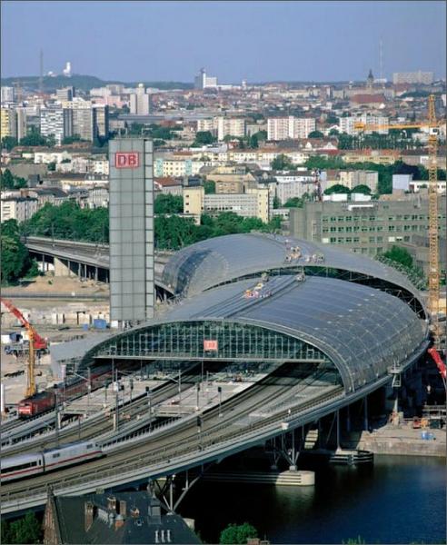 Tunel - dworzec kolejowy, Berlin