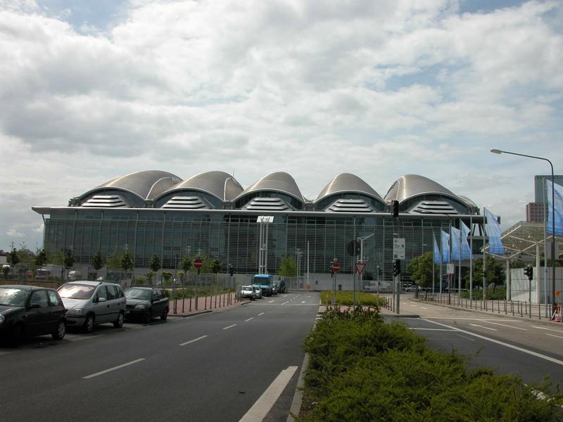 Hala targowa, Frankfurt